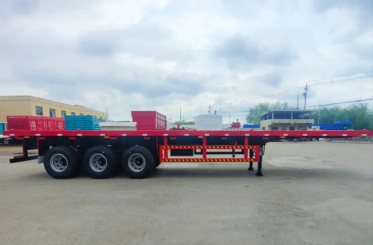 Flatbed Truck Trailer​-1