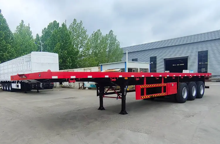 Flatbed Truck Trailer​-2