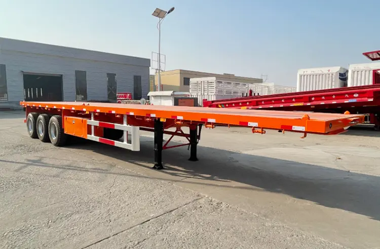 Flatbed Truck Trailer​-3