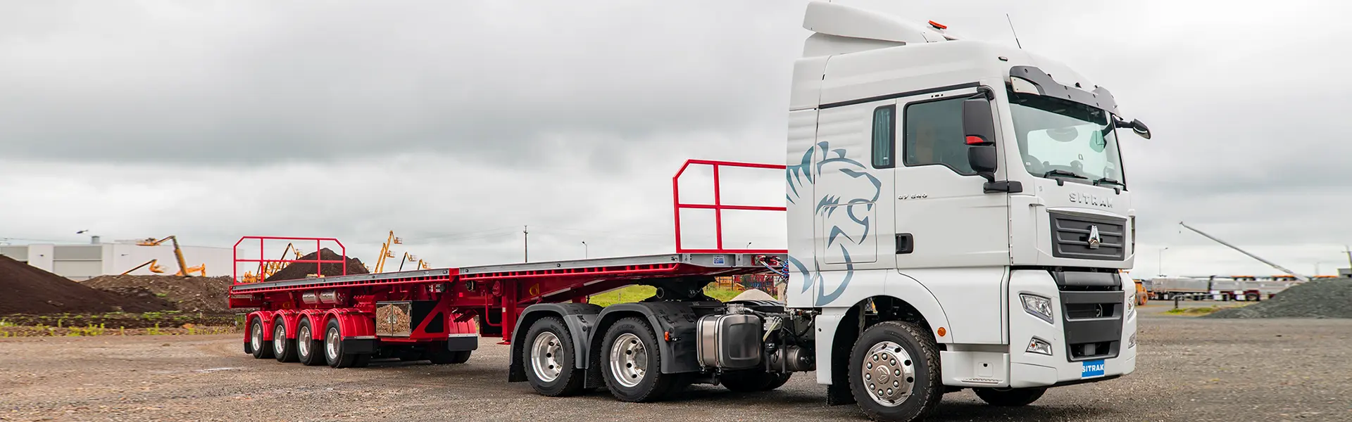 Flatbed Semi Trailer